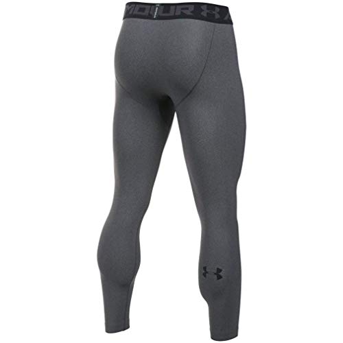 Under Armour HeatGear 2.0, Leggings Hombre, gris (Carbon Heather/Black (090)), M