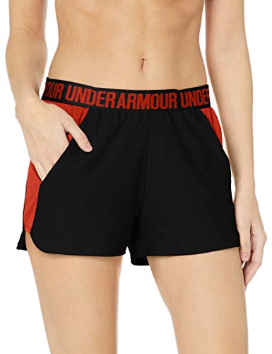 Under Armour Play Up Short 2.0 Pantalón Corto, Mujer, (Black/Black/White), XS