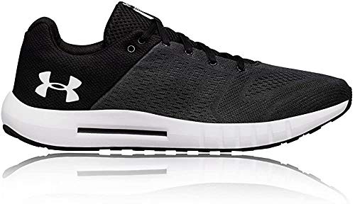 Under Armour UA Micro G Pursuit, Zapatillas de Running Hombre, Negro (Anthracite/Black/White 102), 40 EU