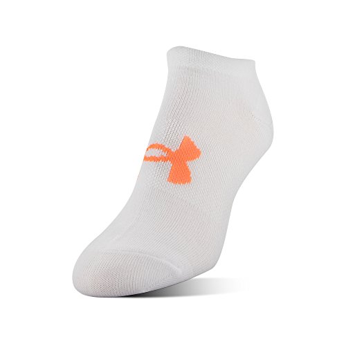 Under Armour UAW Solid 6 Pks No Show Calcetines Sport, Mujer, Azul Midnight Navy, MD