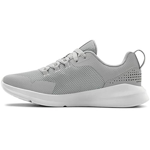 Under Armour W Essential, Calzado Deportivo Mujer, Mod Gris Halo Gris Halo Gris 100, 42.5 EU