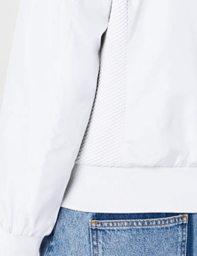 Urban Classics Ladies Light Bomber Jacket - Chaqueta Mujer, color Blanco (white 220), talla 36 (Talla del fabricante: S)