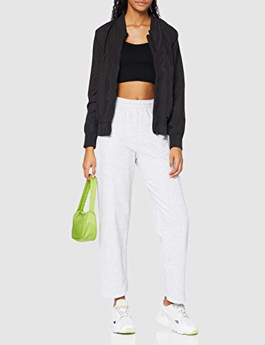 Urban Classics Ladies Light Bomber Jacket - Chaqueta Mujer, color Negro (Black 7), talla 36 (Talla del fabricante: S)