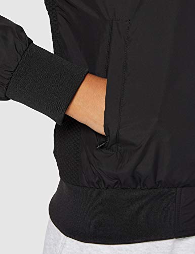 Urban Classics Ladies Light Bomber Jacket - Chaqueta Mujer, color Negro (Black 7), talla 36 (Talla del fabricante: S)