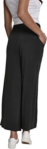 Urban Classics Ladies Modal Culotte Pantalones, Negro (Black 00007), 44 (Talla del Fabricante: X-Large) para Mujer