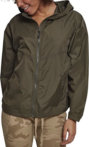 Urban Classics Ladies Oversize Windbreaker Chaqueta, Verde (Darkolive 00551), XL para Mujer