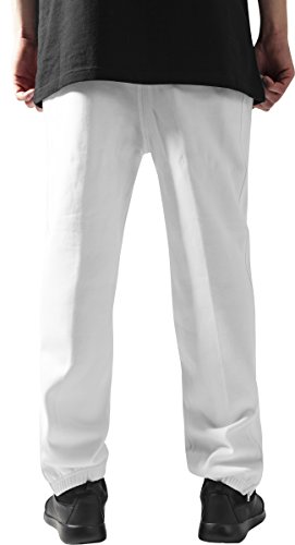 Urban Classics Sweatpants, Pantalones Deportivos Hombre, Blanco (White), talla del fabricante: 4XL