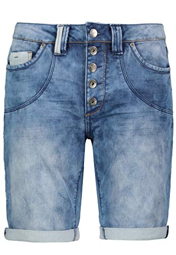 Urban Surface Bermudas Vaqueras de Mujer | Pantalones Cortos Denim para el Verano Azul Medio S