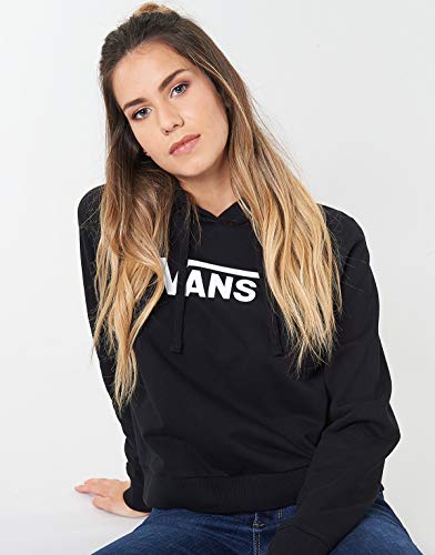 Vans Felpa Cappuccio Donna Flying V FT Boxy Black M