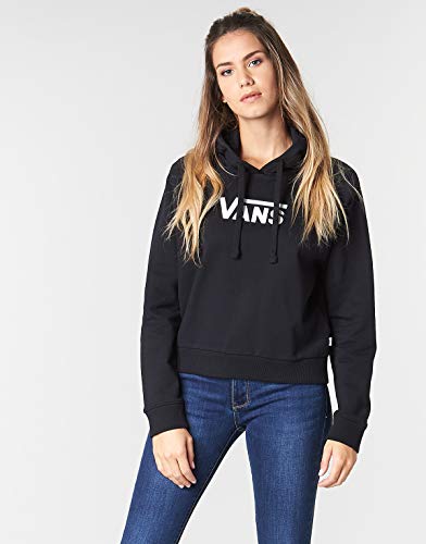 Vans Felpa Cappuccio Donna Flying V FT Boxy Black M