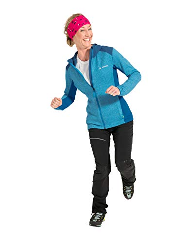 VAUDE Croz - Chaqueta de forro polar para mujer, Mujer, Chaqueta, 41899, icicle, 44