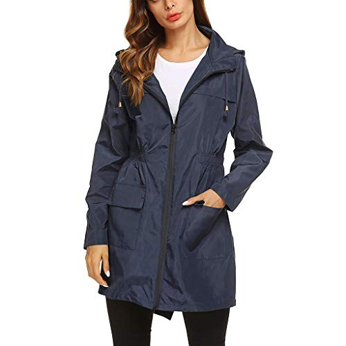 Vectry Anorak Mujer Cortavientos Mujer Chubasquero Parka Gris Mujer Abrigos Rebajas Abrigos De Paño Mujer Chubasquero MTB Plumiferos Mujer Baratos Abrigos De Plumas