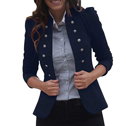 Vectry Camisa A Rayas Mujer Americana Larga Mujer Comprar Abrigo Cazadoras Mujer Chaqueta Piel Parka Chaqueta Americana Mujer Blusas con Volantes Chandal Mujer Abrigos De Mujer