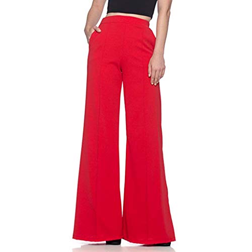 Vectry Falda Pantalon Mujer Talla Grande Chandal Pantalon Mujer Pantalones Mujer Yoga Sueltos Pantalon Yoga Mujer Pantalón Roto Mujer Pantalon Corto Vaquero Mujer Pantalon Pitillo Rojo
