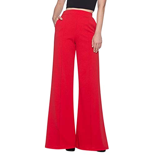 Vectry Falda Pantalon Mujer Talla Grande Chandal Pantalon Mujer Pantalones Mujer Yoga Sueltos Pantalon Yoga Mujer Pantalón Roto Mujer Pantalon Corto Vaquero Mujer Pantalon Pitillo Rojo