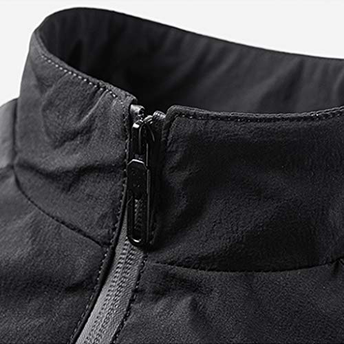 Vectry Piel Hombre Cazadora Denim Borrego Hombre Chaqueta Vaquera con Capucha Hombre Cazadoras De Piel Hombre Sudaderas Guapas Hombre Chaqueta Invierno Impermeable Hombre Sudadera