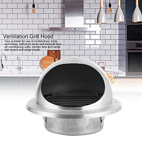 Ventilación de aire, aire duradero de acero inoxidable 19x19x13.5cm 304 acero inoxidable hecho