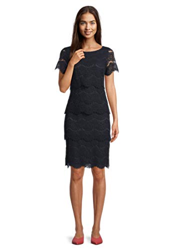 Vera Mont 0018/4851 Vestido de Fiesta, Azul (Night Sky 8541), 46 (Talla del Fabricante: 44) para Mujer