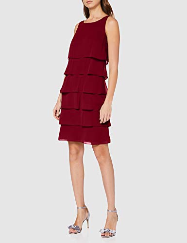 Vera Mont 0063/4825 Vestido, Rojo (Dark Burgundy 4514), 48 para Mujer