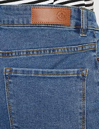 Vero Moda NOS Vmhot Seven NW Dnm Fold Shorts Mix Noos Pantalones Cortos para Mujer , Azul (Medium Blue Denim Medium Blue Denim) , 42 (Talla del fabricante: Large)