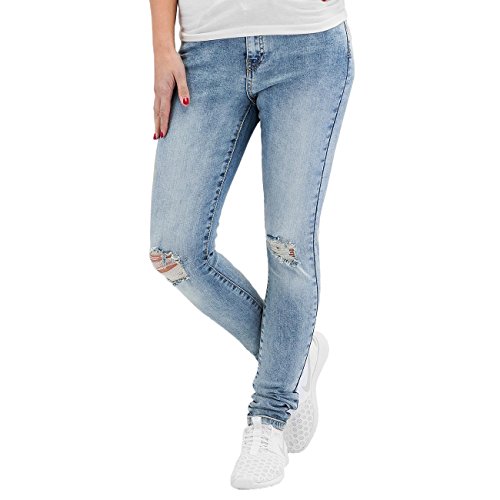 VERO MODA Pantalones vaqueros para mujer. Mezclilla De Color Azul Claro 29W x 34L