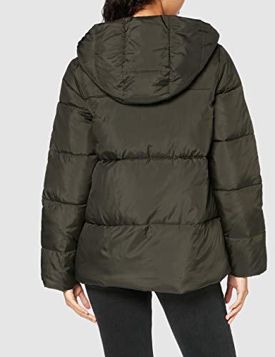 Vero Moda VMCOLLIE Jacket GA Chaqueta, verde oscuro, XS para Mujer