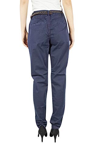 Vero Moda Vmflame NW Chino Pants Noos Pantalones, Azul (Night Sky), XL/L32 (Talla del Fabricante: XL) para Mujer