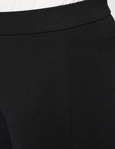 Vero Moda Vmkamma NW Flared Jersey Pant Noos Pantalones, Negro (Black Black), 34/ L34 (Talla del Fabricante: X-Small) para Mujer