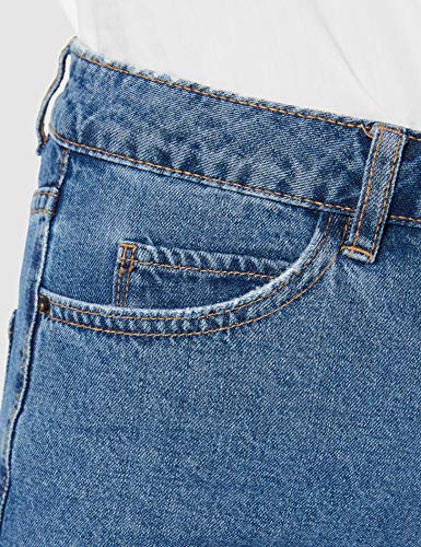 Vero Moda Vmnineteen HR Loose Shorts Mix Noos Pantalones Cortos, Azul (Medium Blue Denim Medium Blue Denim), 36 (Talla del Fabricante: X-Small) para Mujer