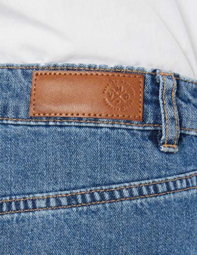 Vero Moda Vmnineteen HR Loose Shorts Mix Noos Pantalones Cortos, Azul (Medium Blue Denim Medium Blue Denim), 40 (Talla del Fabricante: Medium) para Mujer