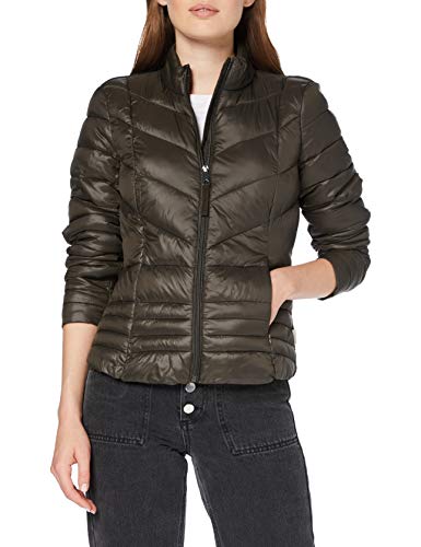 Vero Moda Vmsally Soraya Short Jacket Boos Chaqueta, Gris (Peat Peat), 36 (Talla del fabricante: X-Small) para Mujer
