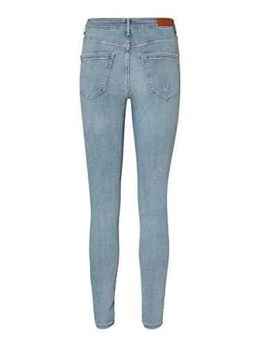 Vero Moda VMSOPHIA HR Skinny DESTR J AM314 Noos Jeans, Azul, 30 (Extra Large) para Mujer