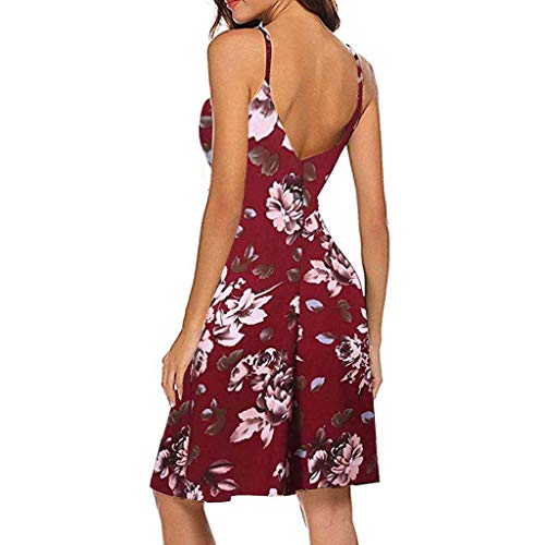 Vestidos De Mujer, Sonnena Vestido Verano 2018 Fuera Hombro FríO Casual Ajustados T-Shirt Vestido Coctel Fiesta Corto Dress Estampado De Flores Playa Falda Elegantes En Oferta Baratos