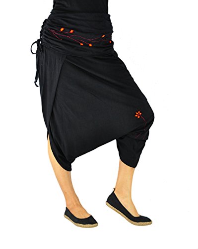 virblatt – Pantalones Baggy Mujer y Pantalones Anchos de Yoga - Geschickt Nepal