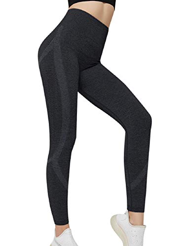 Voqeen Gym Legging Fitness para Mujer Mallas Yoga Mujer Pantalon Yoga Huecos Ropa Deportiva Mujer