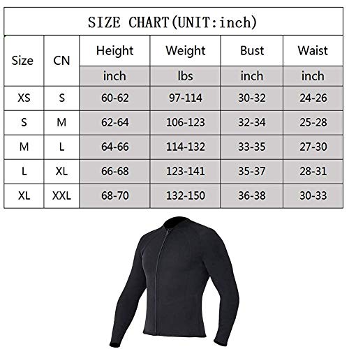 Wetsuits - Chaqueta de neopreno para mujer, 2 mm, manga larga, con cremallera frontal, para buceo, surf, natación, snorkel, talla M