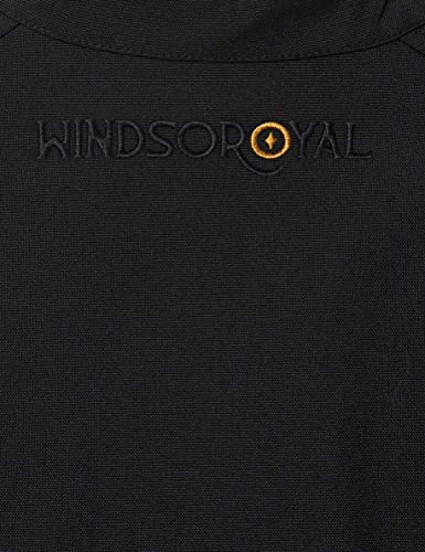 Windsoroyal - Chaqueta de primavera/verano Walden, para mujer, Negro - M