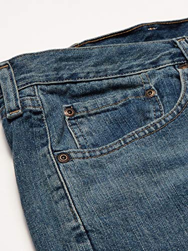 Wrangler Authentics Men's Big & Tall Classic Relaxed Fit Five-Pocket Jean Short, Maritime, 48