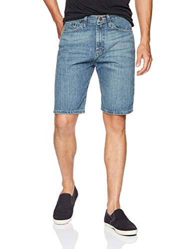 Wrangler Authentics Men's Big & Tall Classic Relaxed Fit Five-Pocket Jean Short, Maritime, 48