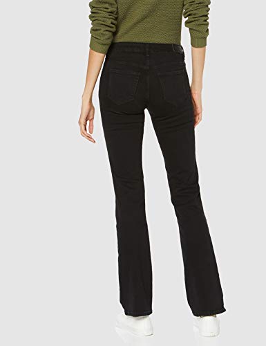 Wrangler Bootcut Vaqueros, Negro (Black 36g), 24 W/ 32L para Mujer