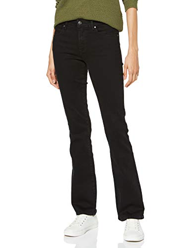 Wrangler Bootcut Vaqueros, Negro (Black 36g), 24 W/ 32L para Mujer