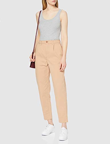 Wrangler Mom Chino Pantalones, Beige (Warm Sand 58b), W27/L32 (Talla del Fabricante: 27/32) para Mujer