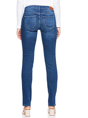 Wrangler Slim Pantalones, Azul (Authentic Blue 85U), 31W / 34L para Mujer