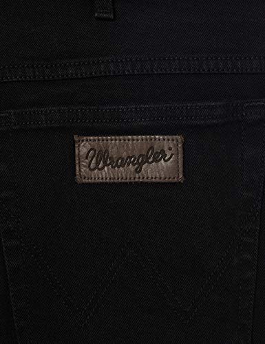 Wrangler Texas Tonal Vaqueros, Negro (Black 100), 36W / 32L para Hombre