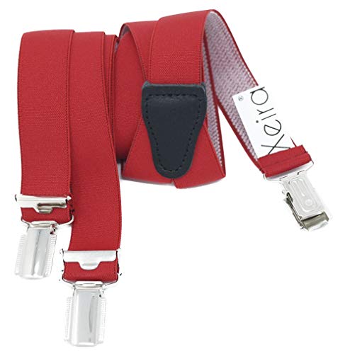 Xeira Tirantes de 25 mm de ancho con 3 fuertes clips para mujer