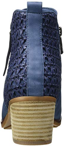 XTI 42371, Botas Cortas al Tobillo Mujer, Jeans, 39 EU
