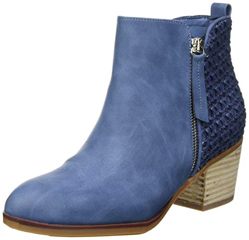 XTI 42371, Botas Cortas al Tobillo Mujer, Jeans, 39 EU