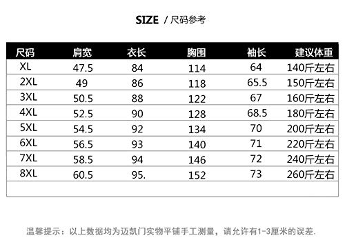 XUEXIU Talla Grande Chaqueta De Cuero Acolchada De Algodón para Hombre Parka Homme Hombres Invierno Juvenil Largo Chaqueta De Moda Patrón De Ropa (Color : 85 White Spots, Size : 8XL)