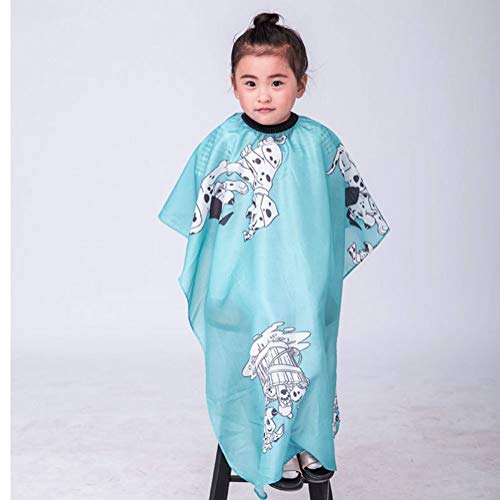 Yisily Patrón Perro De La Historieta Salón De Peluquería Cabos del Pelo De Los Niños del Vestido De Capa De Peluquero Peluquería Delantal Estilismo del Corte De Pelo del Abrigo para Los Niños