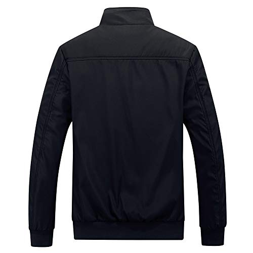 YOUTHUP Chaqueta de Hombre Regular Fit Casual Ropa Deportiva Chaquetas Ligeras